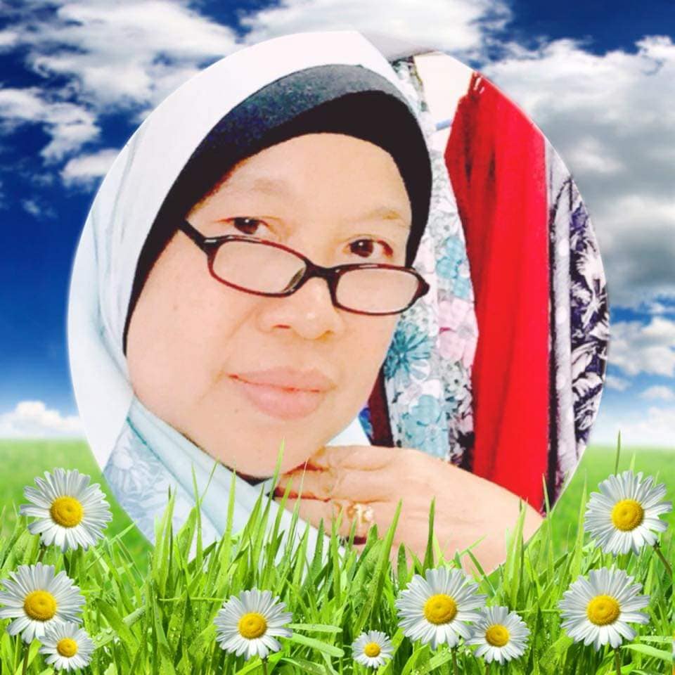 Collage photo of Rohani set against a field of white daisies.